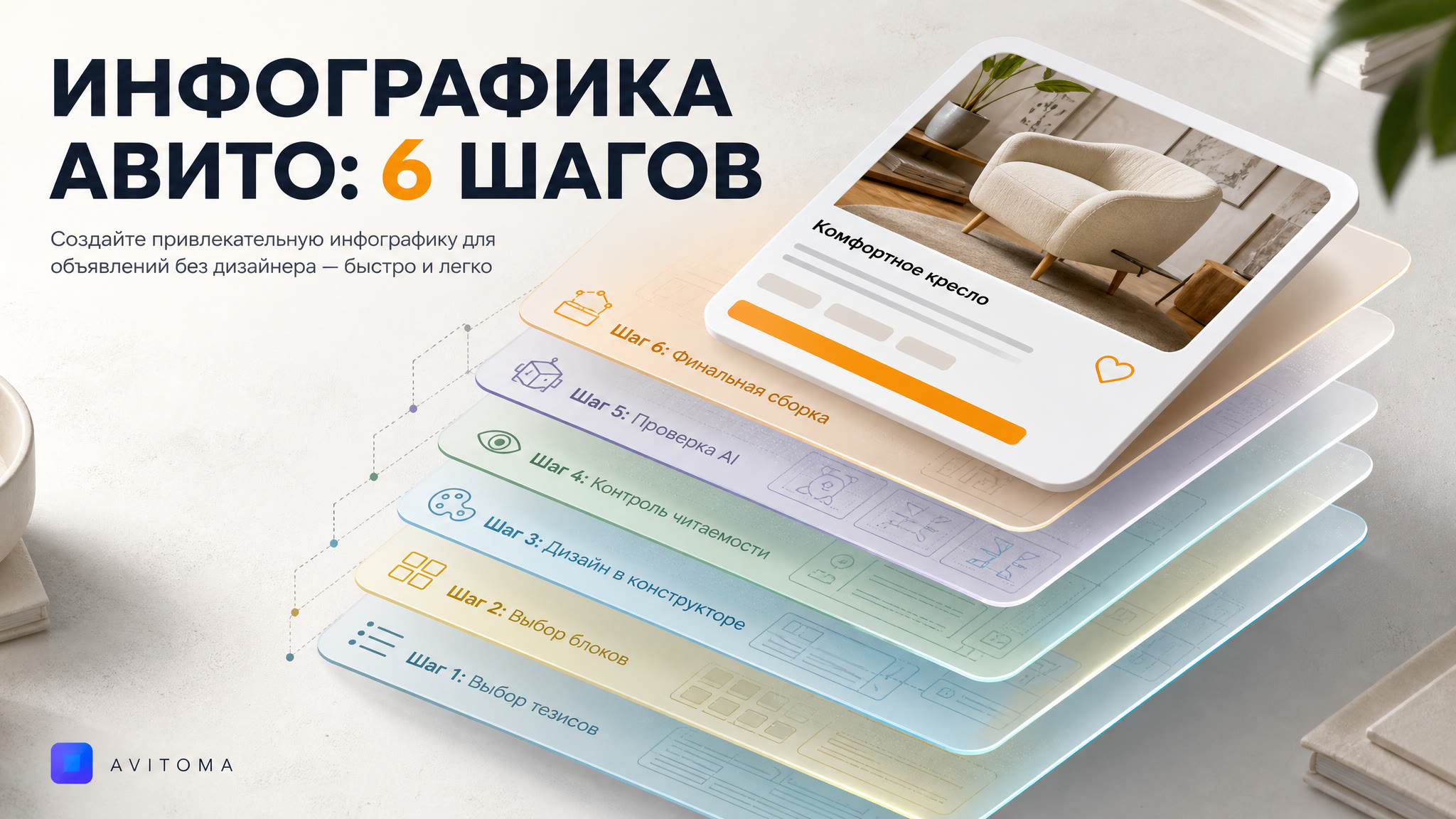 Как сделать инфографику для Авито: 6 шагов без дизайнера