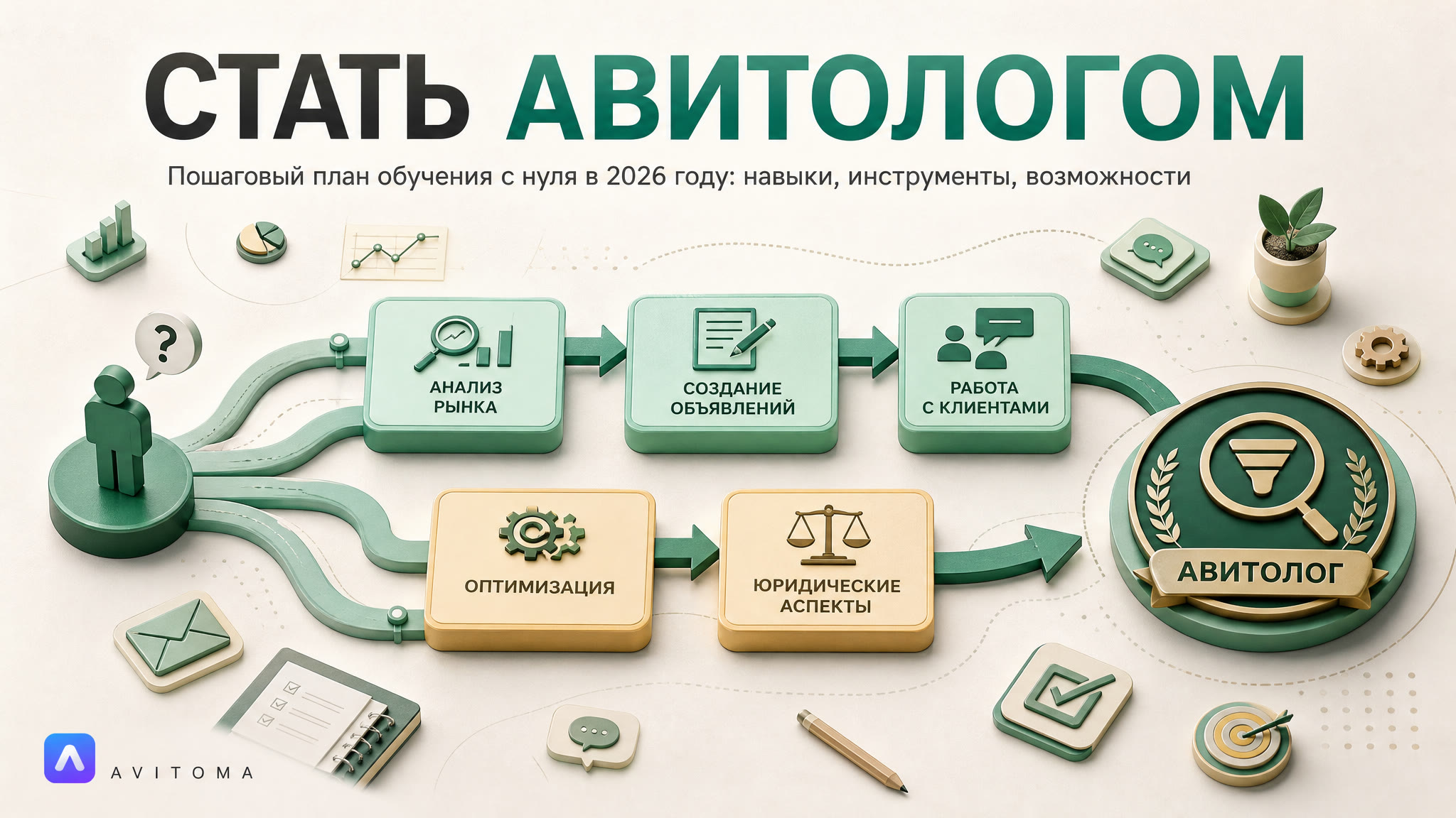 Как стать авитологом: план обучения с нуля в 2026 году
