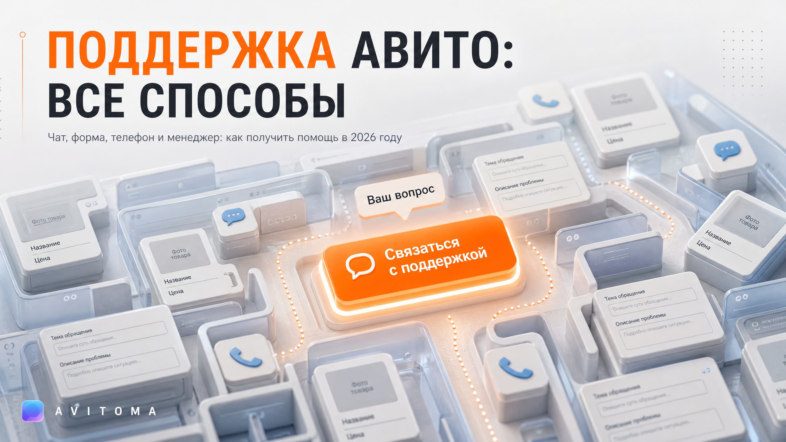 Как связаться с поддержкой Авито: все способы и менеджер в 2026