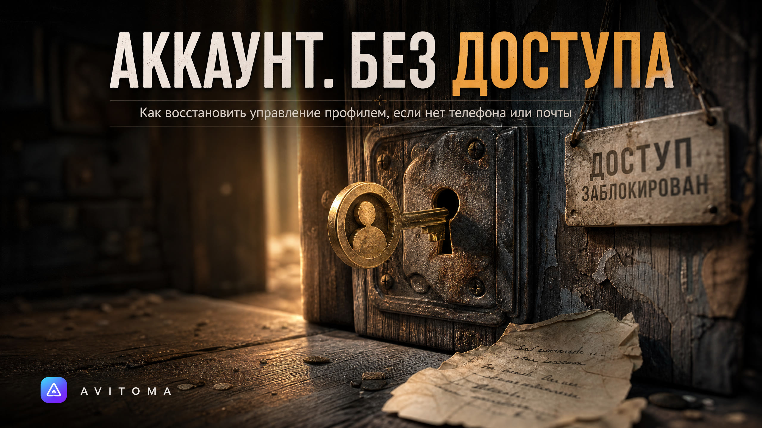 Как удалить аккаунт на Авито без доступа к телефону или почте?