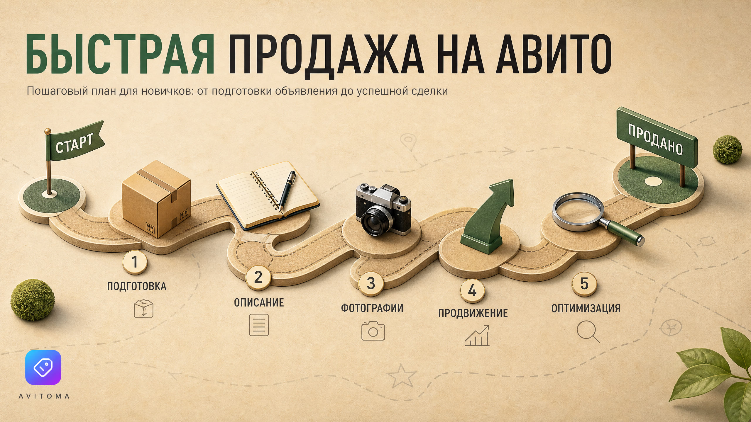 Как быстрее продать товар на Авито: пошаговый план для новичков