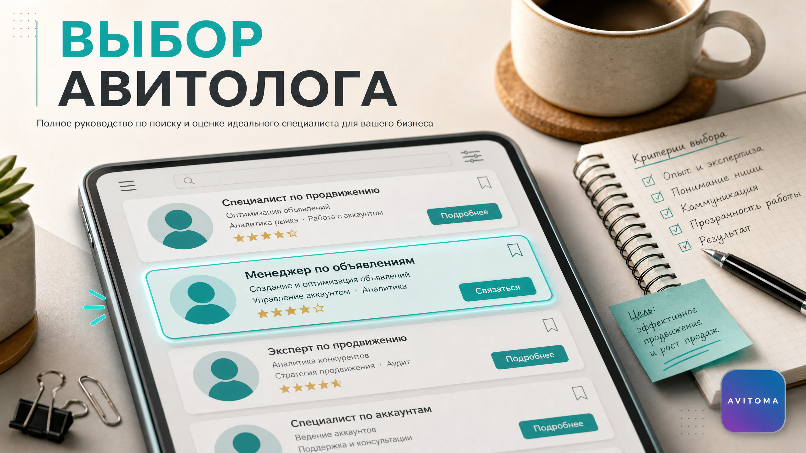 Как выбрать авитолога: полное руководство по поиску и оценке