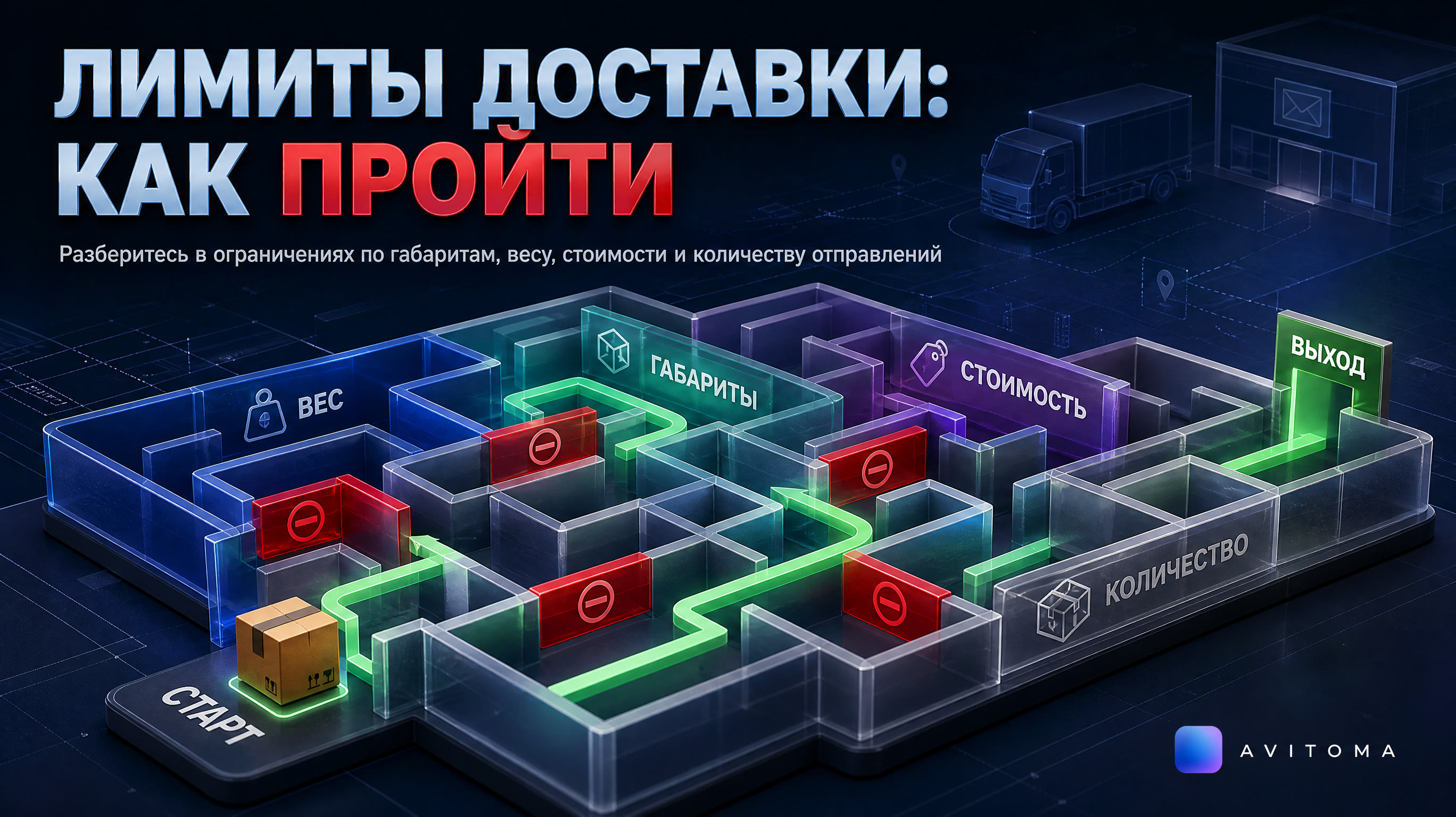 Лимиты Авито Доставки: что нужно знать продавцу