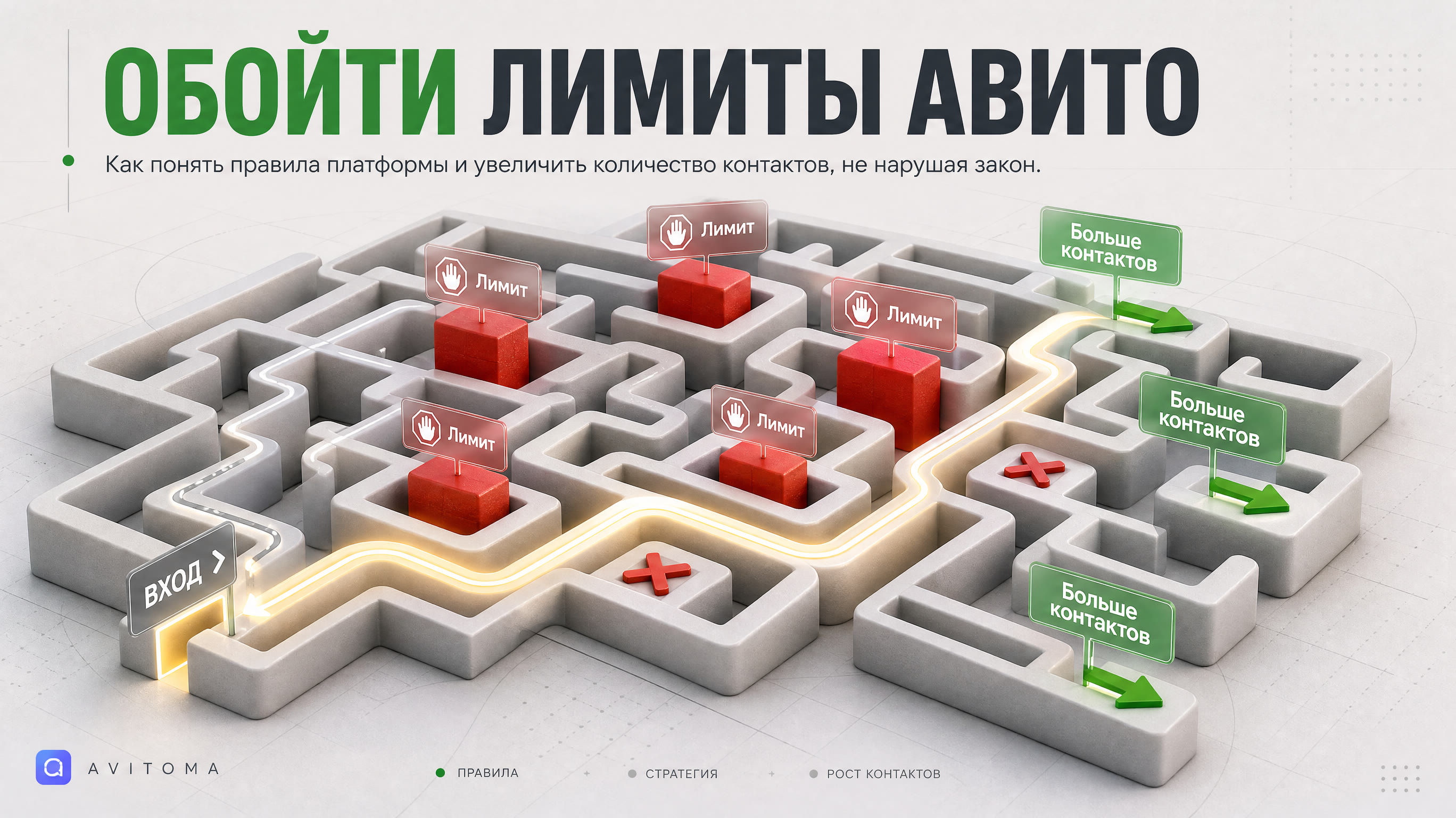 Лимиты Авито на контакты: почему они есть и как их обойти