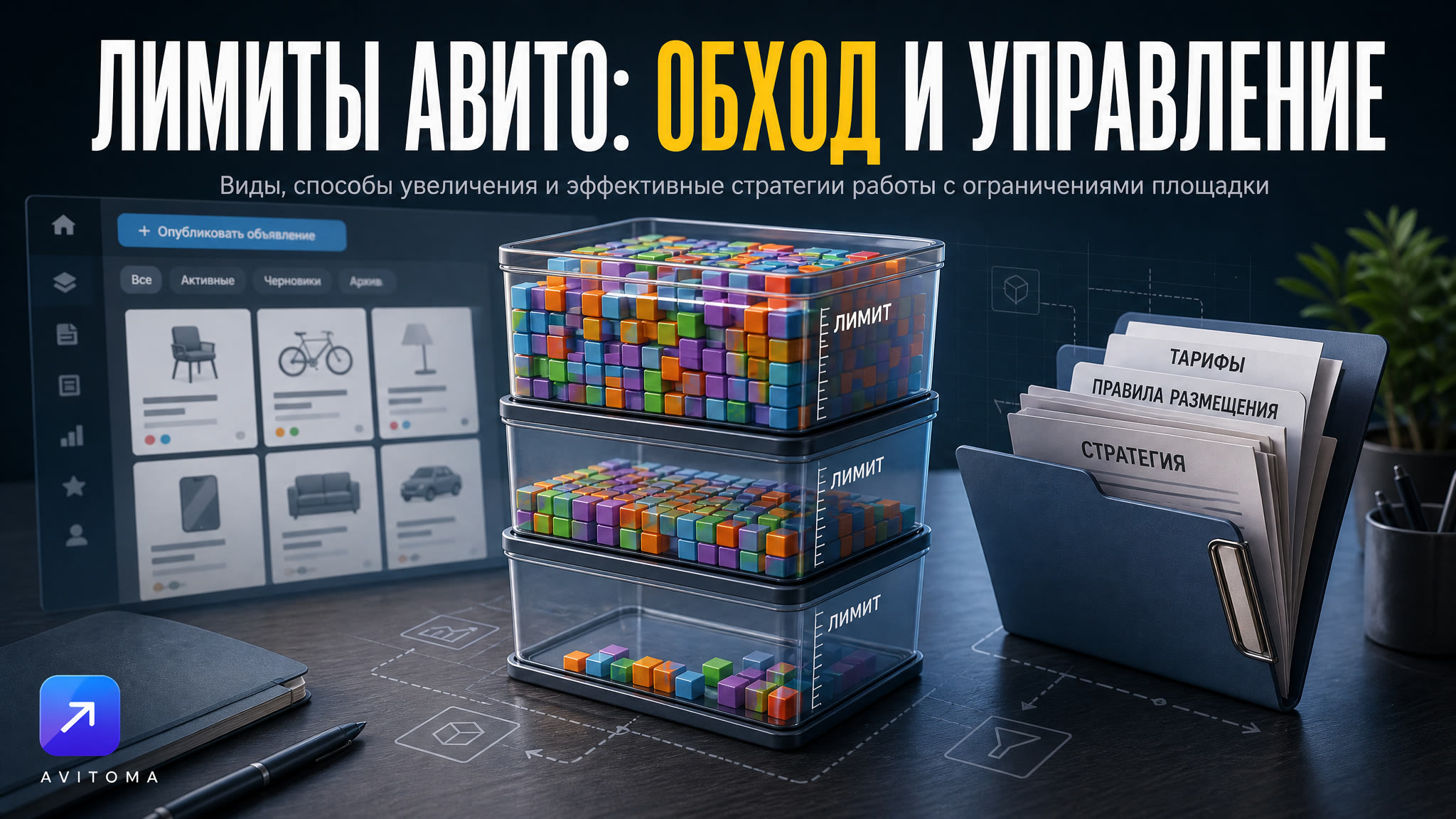 Что значит лимит на Авито: виды, обход, управление в 2026 году
