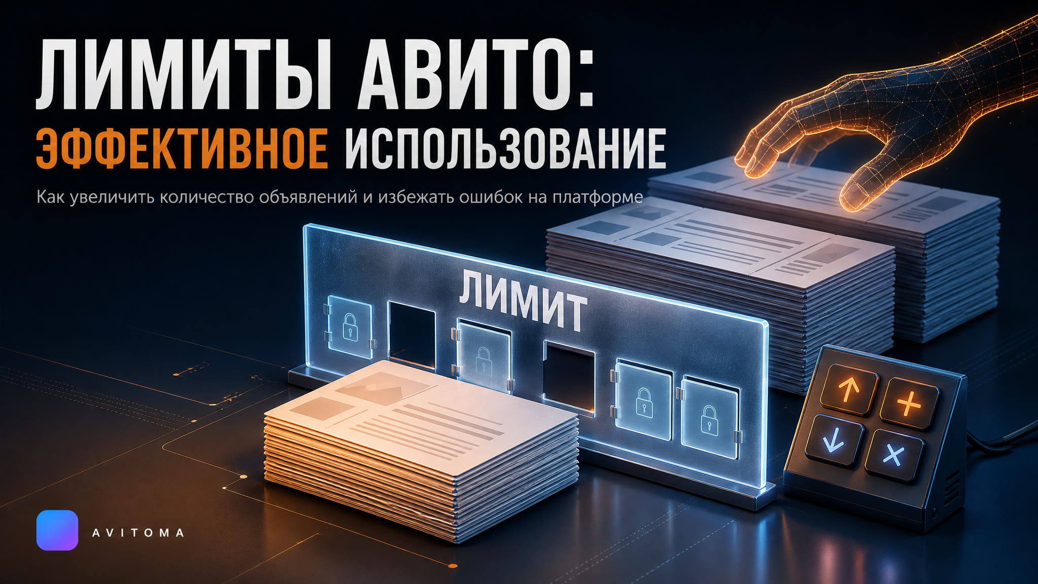 Лимит объявлений на Авито 2026: используйте эффективно
