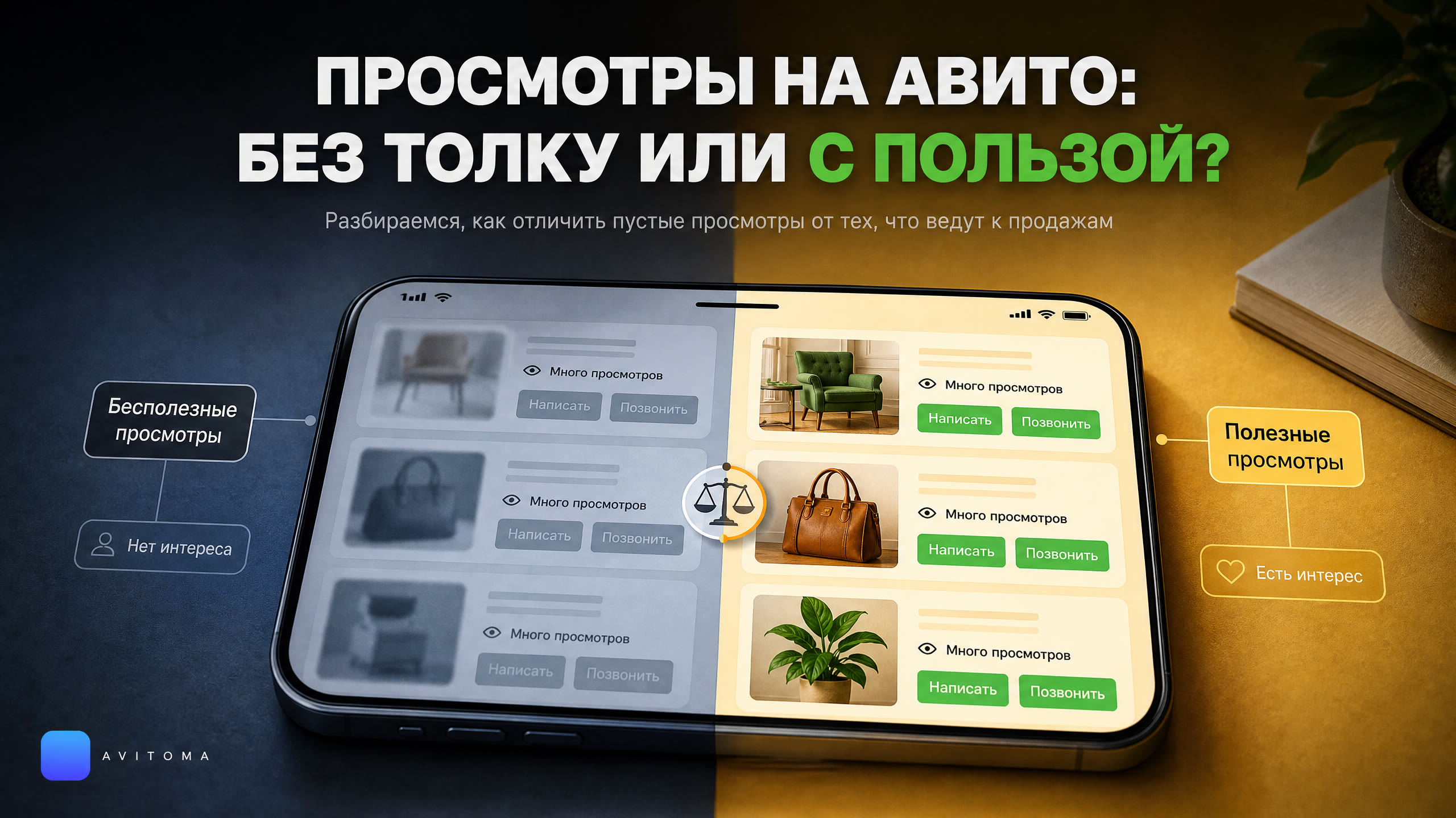 Много просмотров на Авито: это хорошо или плохо?