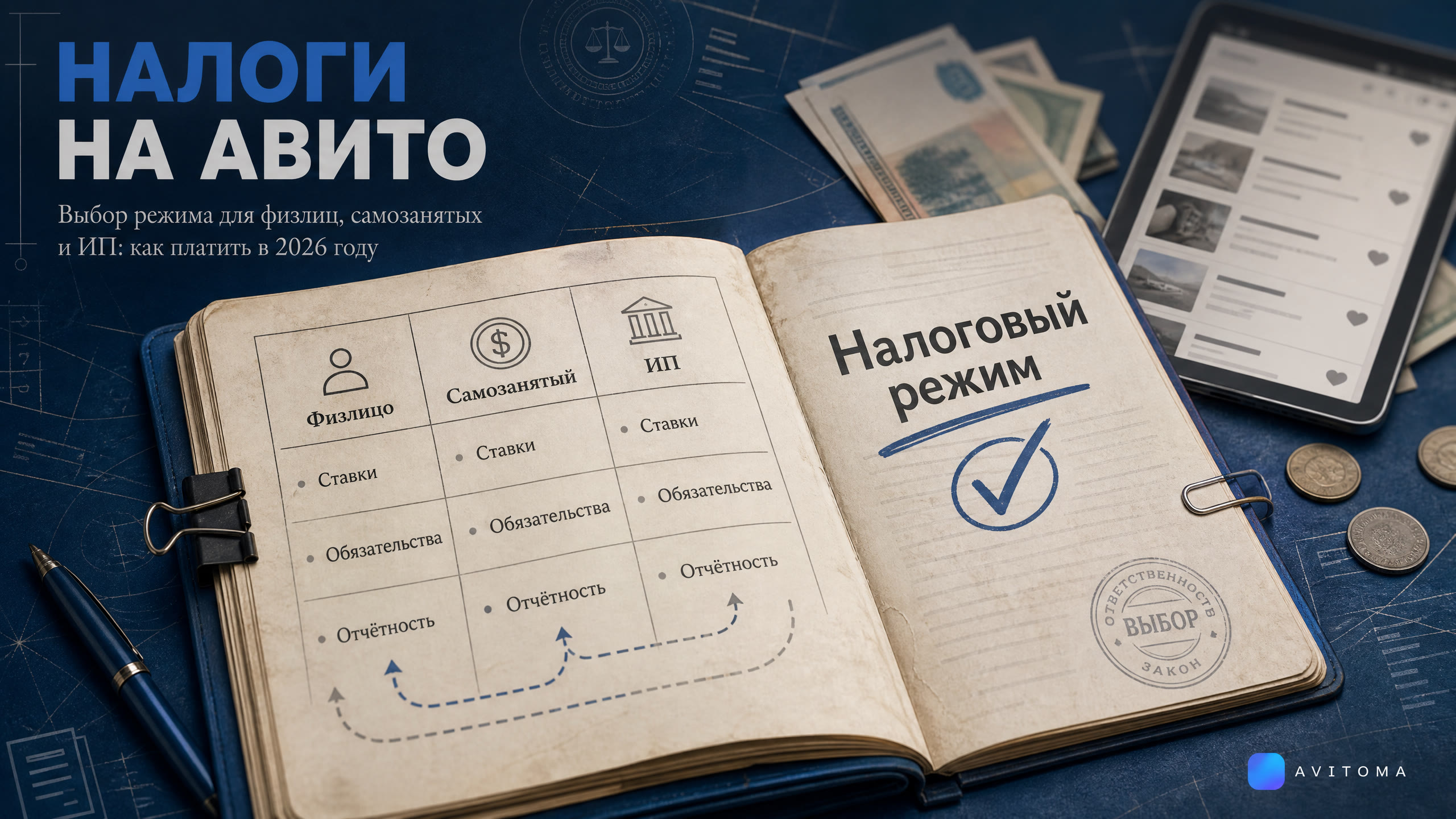Какой налог с продажи на Авито платить в 2026 году