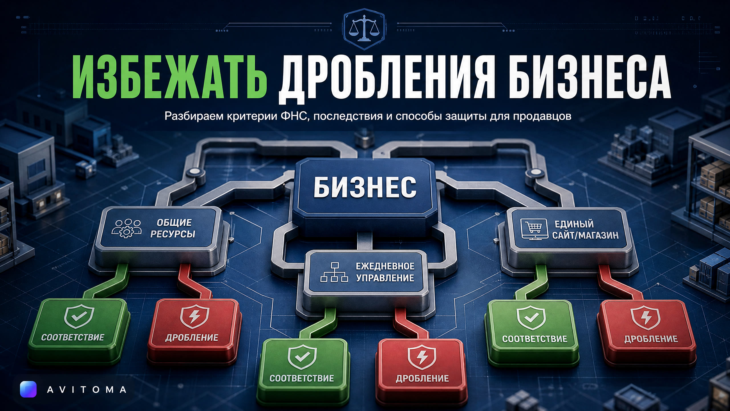 Защита бизнеса от ФНС: как избежать дробления в 2026
