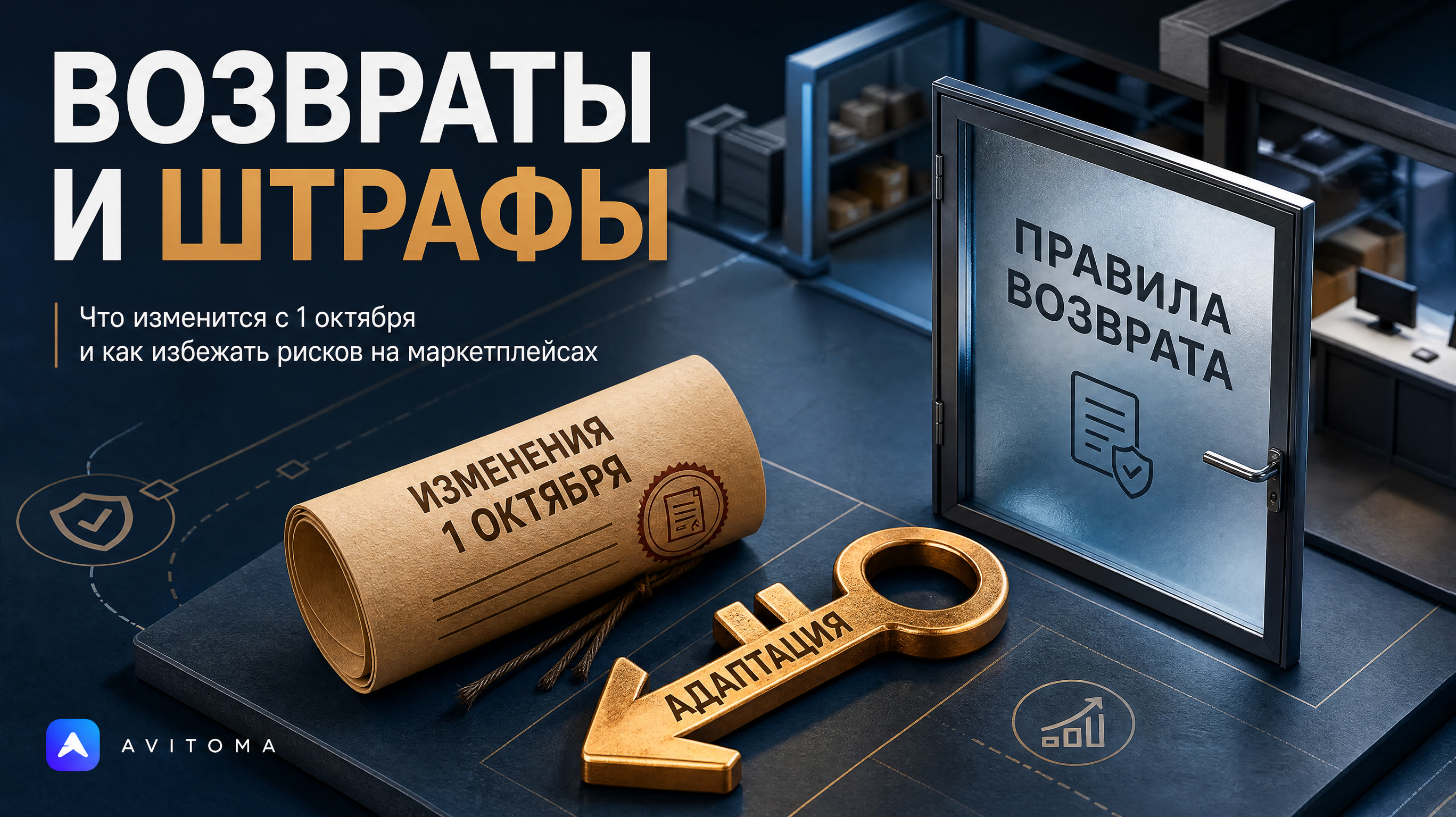 Возвраты и штрафы на маркетплейсах: что изменится с 1 октября
