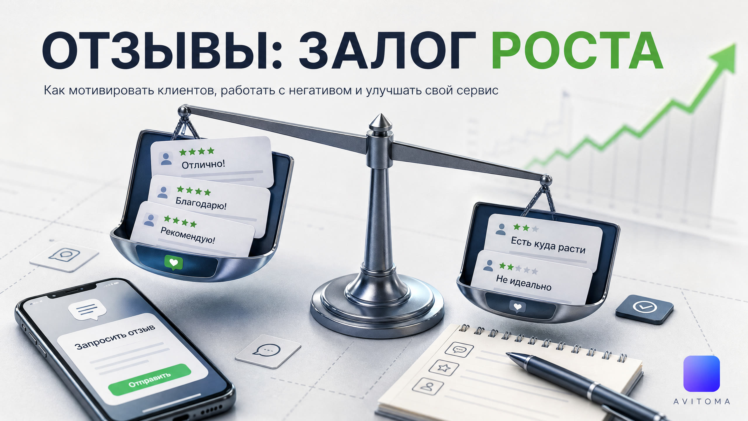 Услуги на Авито: как получить больше отзывов и что они дают
