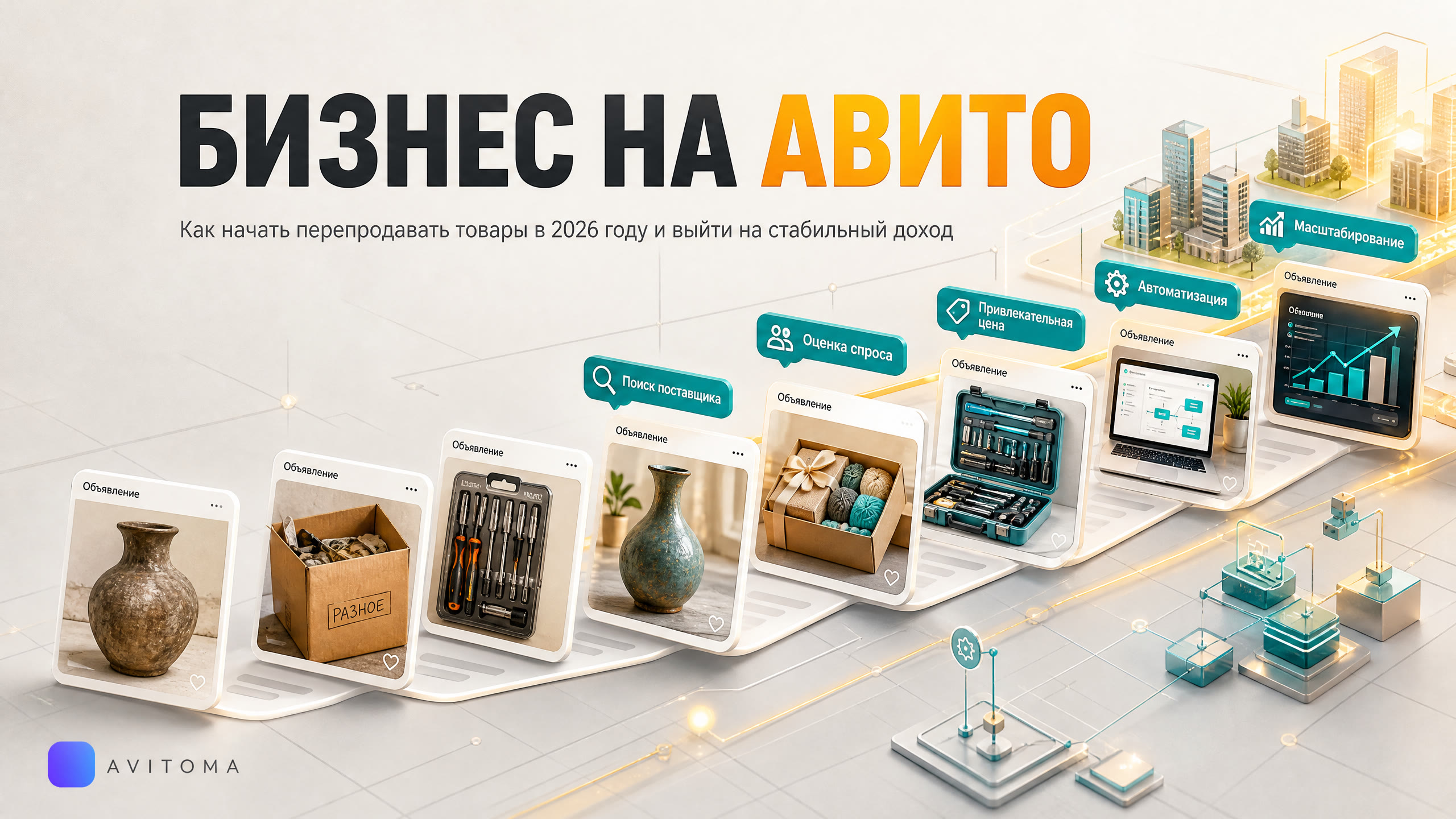 Бизнес перепродажи на Авито 2026: как начать и заработать