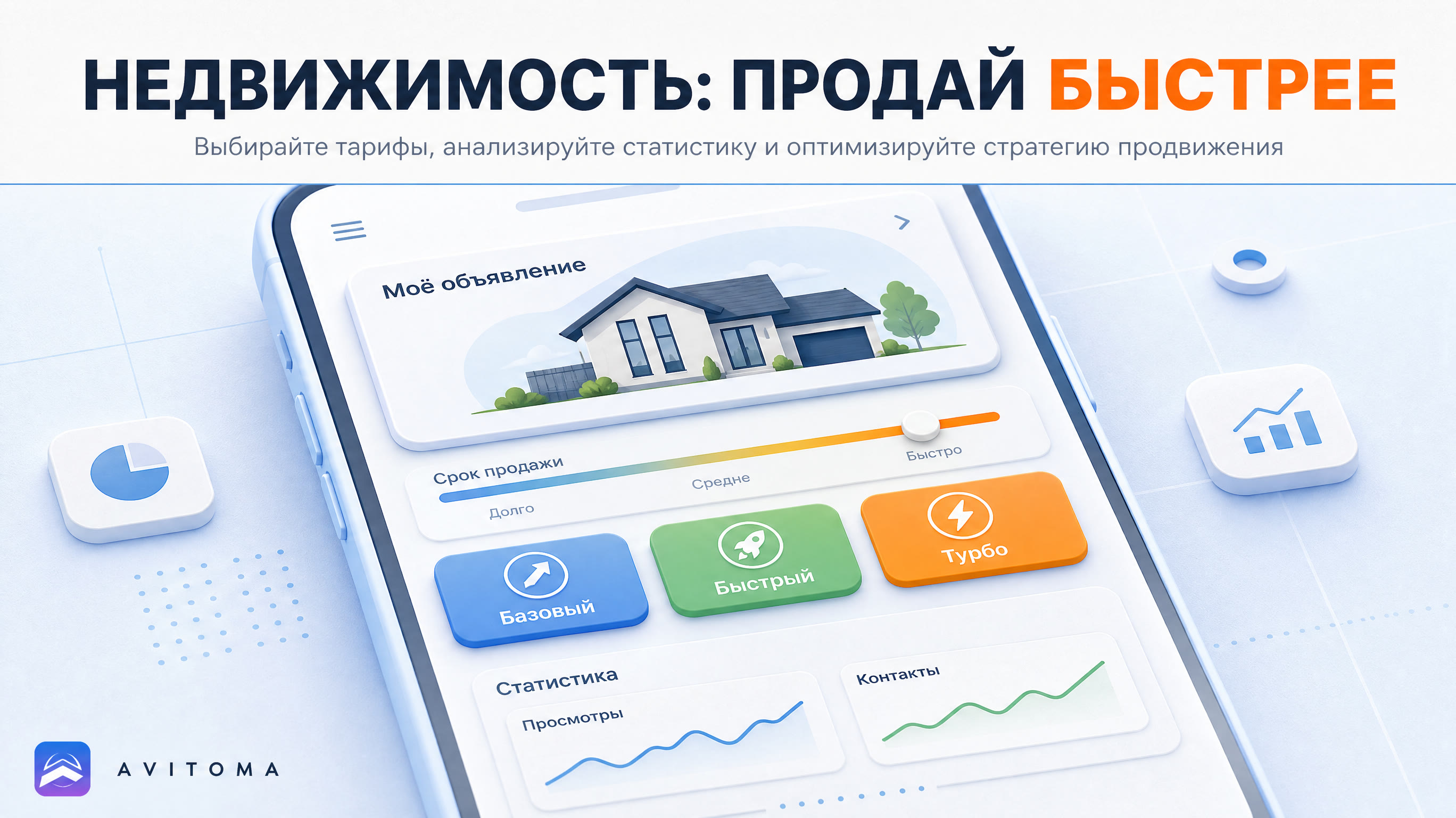 Платные объявления Авито: продажа недвижимости быстрее