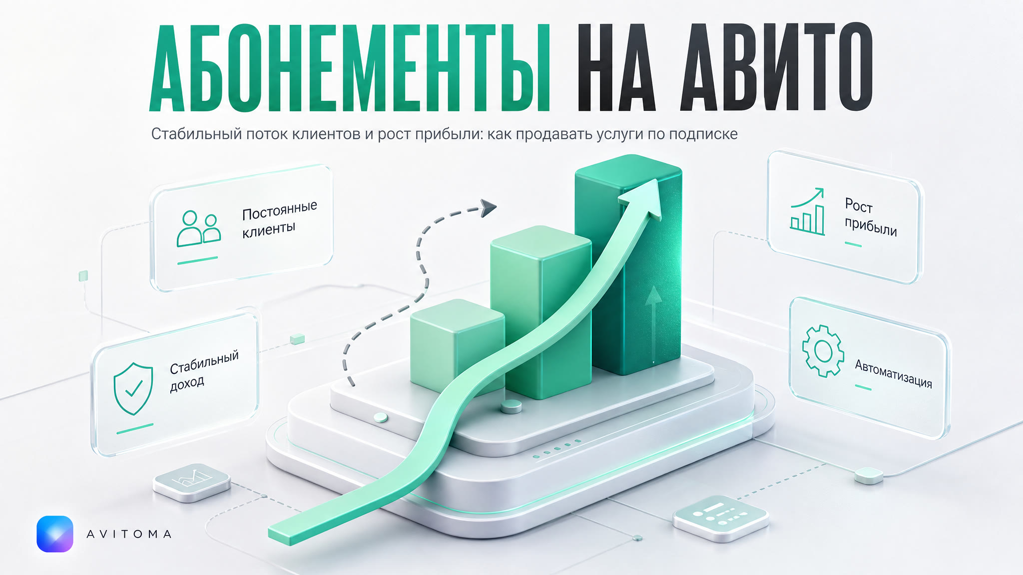 Продажи услуг по абонементу на Авито 2026: цифры и кейсы