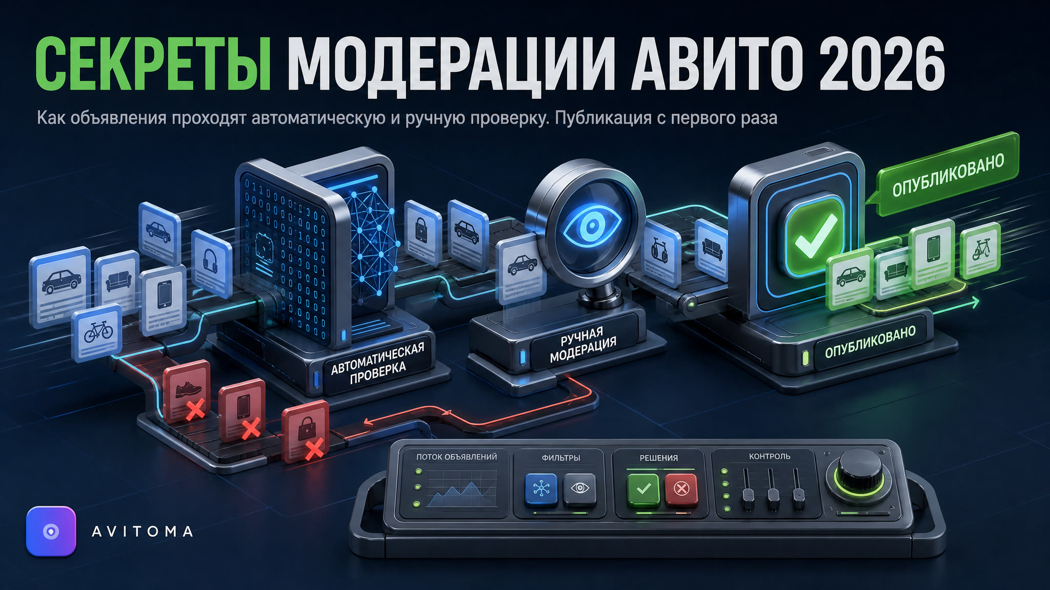 Как Авито проверяет объявления: секреты модерации 2026