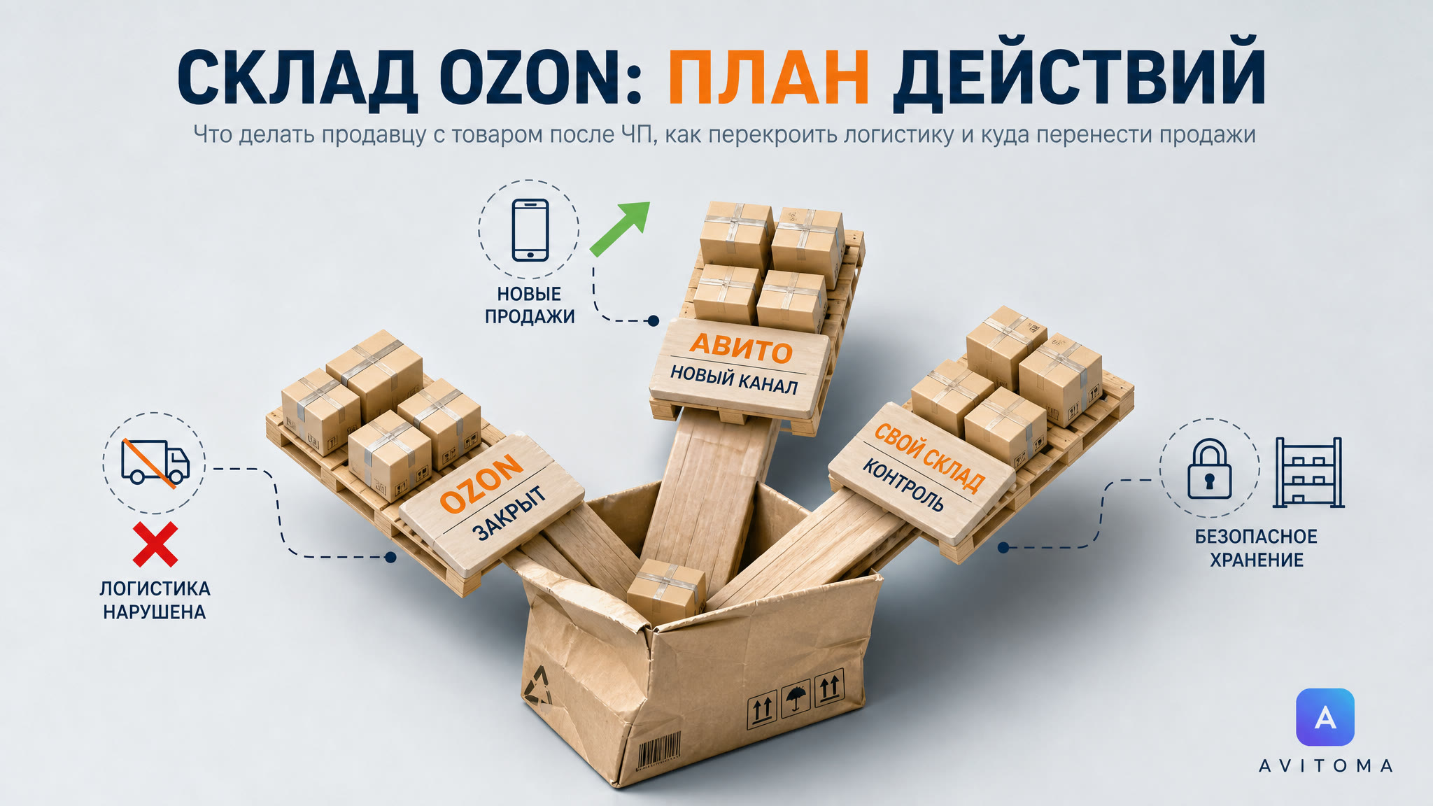 Атаковали склад Ozon: что делать продавцу