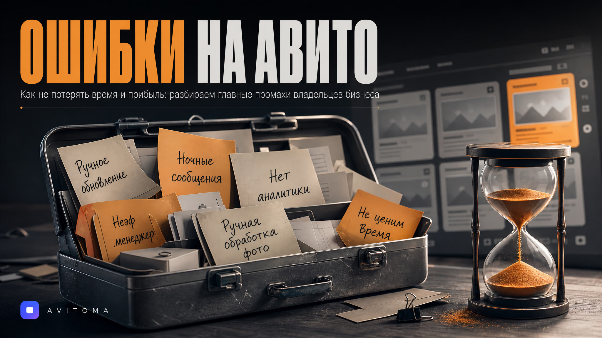 Авито: время владельца, ошибки и их стоимость
