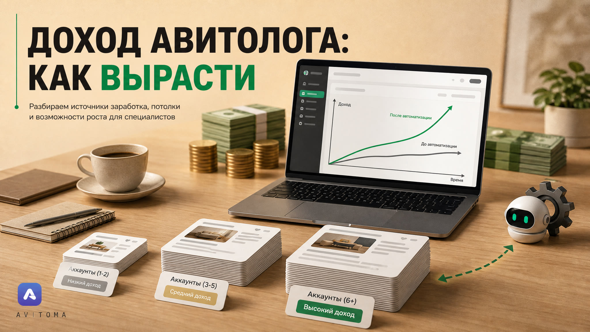 Сколько зарабатывает авитолог: от чего зависит доход