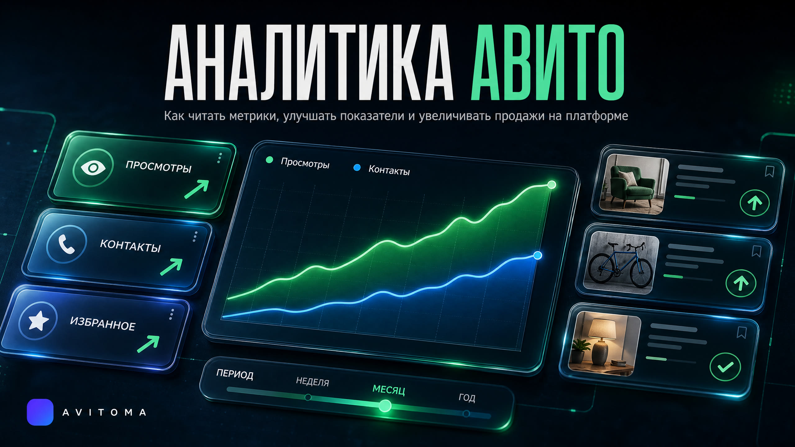 Статистика Авито: что значит каждый показатель и как его улучшить