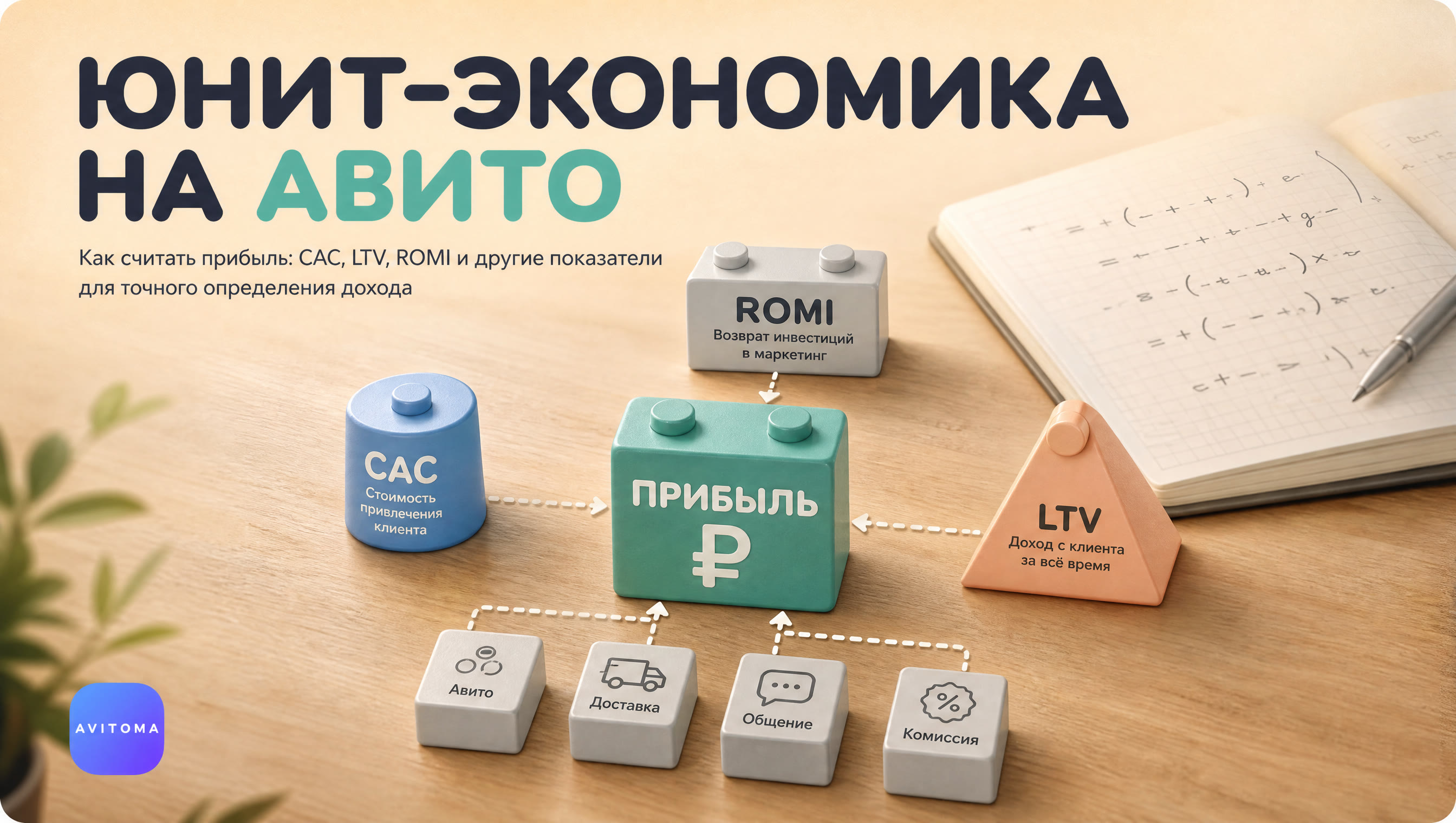 Юнит-экономика на Авито: как считать и сколько вы зарабатываете?