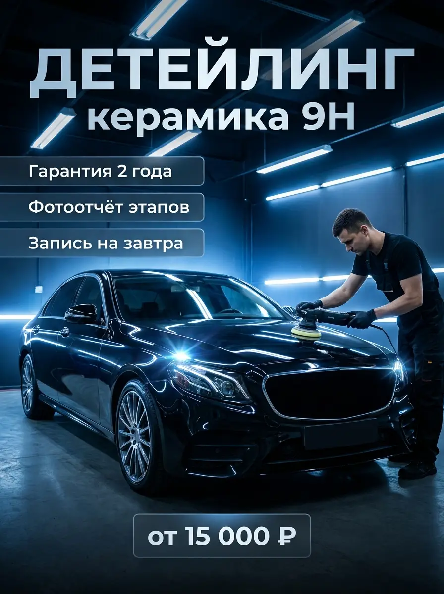 AI-карточка для Авито: Детейлинг — мастерская